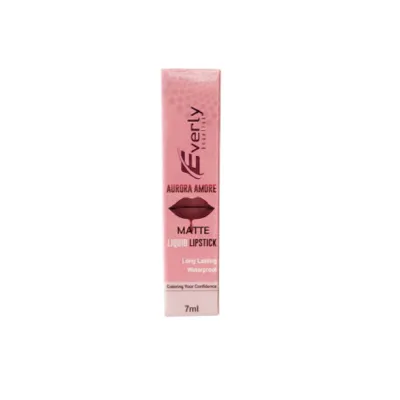 Everly Beauties Aurora Matte Liquid Lipstick - Crimson Petal (China)