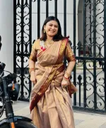 Puja Lama Silk Saree with Bold Border Design, 6 Colours