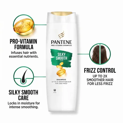 Pantene Pro - Vitamin Silky Smooth Care Shampoo 300ml (Thailand)