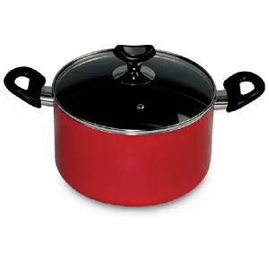 VSN NS Glamour Casserole with Lid (Red) - 24 cm