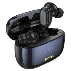 HOCO EQ20 ANC + ENC Noise Cancellation Wireless Earbuds – Black