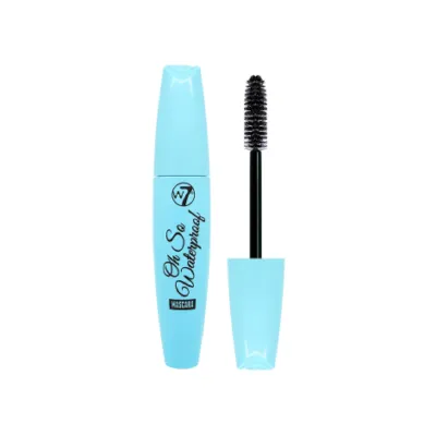 W7 Oh So Waterproof Mascara - Blackest Black 15ml (China)