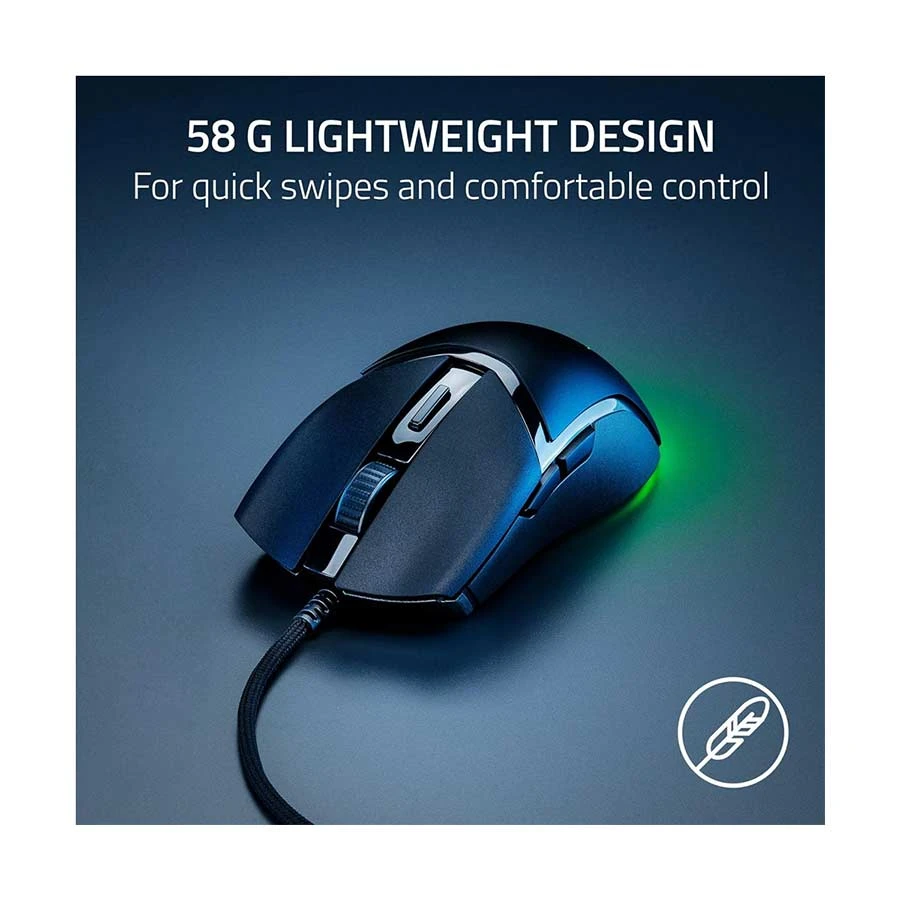 Razer Cobra Chroma RGB Black Wired Lightweight Gaming Mouse