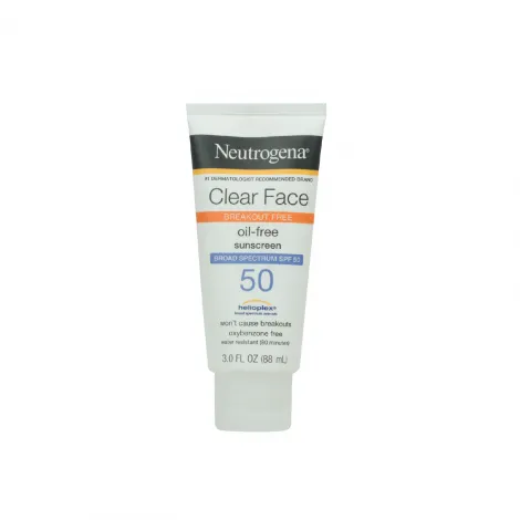 Neutrogena Clear Face Sunscreen SPF 50 88ml (Canada)