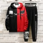 Hoodie and Trouser Set for Men and Women, Cotton Hoodie, 250 GSM