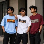 Premium Cotton Drop-Shoulder T-Shirt – Exclusive 3 Pcs Combo Pack!