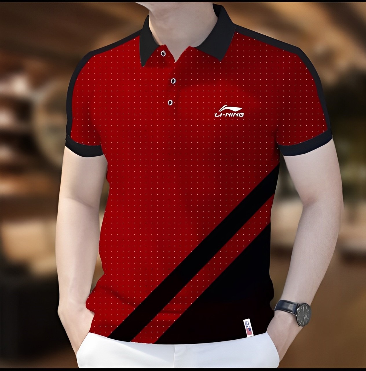 Men's Cotton Polo Shirt, 195 GSM, Sizes M to XL, 3 Colours