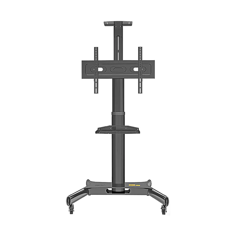 Kaloc KLC-161/B 32-60 Inch Adjustable Mobile TV Trolley, Black