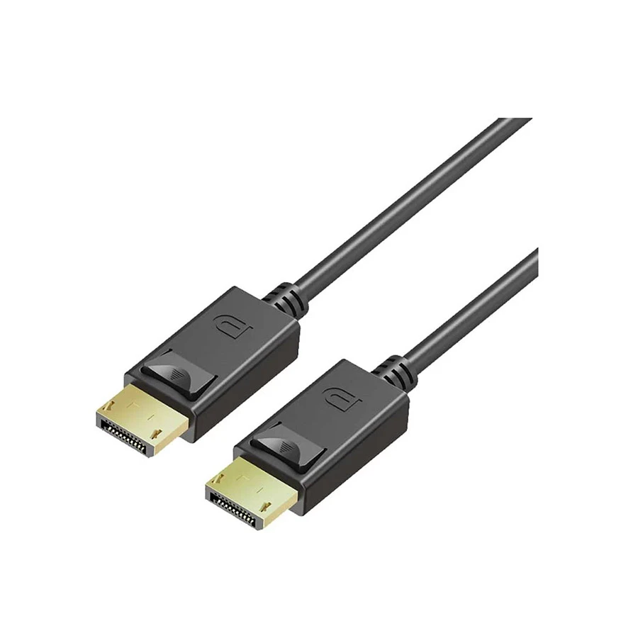 Yuanxin YDP-003 4K DisplayPort Male to Male Cable, 1.8 Meter, Black