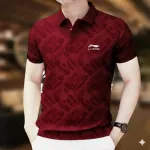 Men's Cotton Polo Shirt, Half Sleeve, Sizes L and XL, 4 Colours