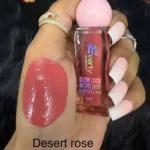 Everly Beauties Glow Lock Intense Shine Lip Gloss - Desert Rose (China)