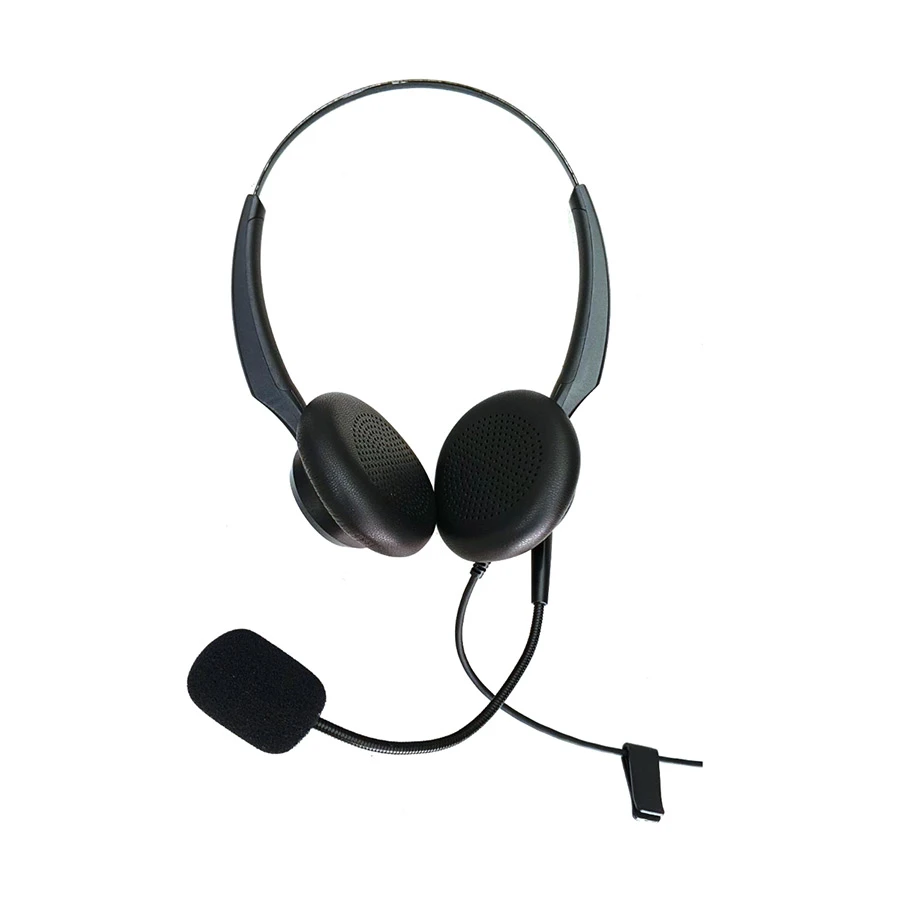 Inbertec UB200DT Wired USB & USB-C ENC Professional Stereo Headphone