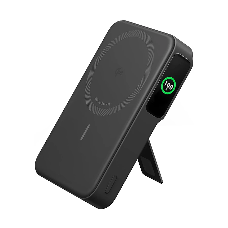 Anker MagGo 10000mAh 27W Magnetic Wireless Power Bank, Black
