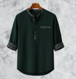 Men's Synthetic and Cotton Blend Katua, Slim Fit, 6 Colours