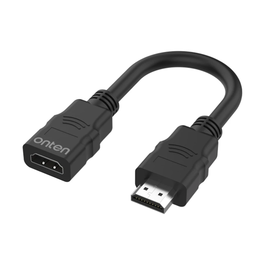 Onten OTN-8310 HDMI 1.4 Male to Female 4K Adapter Black