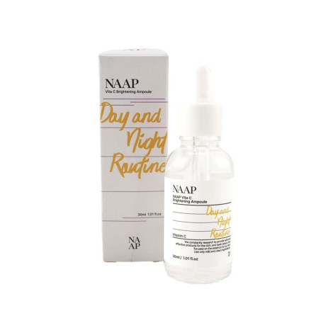 Naap Day & Night Routine Vita C Brightening Ampoule 30ml (Korea)