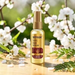 Streax Shine With Walnut Oil Hair Serum 55ml (Bangladesh)