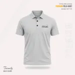 Men's Mercerized Fabric Polo Shirt, Size XL, 2 Colours