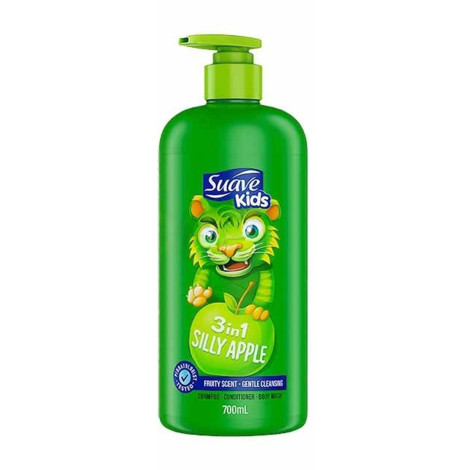 Suave Kids  3in1 Silly Apple Shampoo Conditioner & Body Wash 700ml (Thailand)