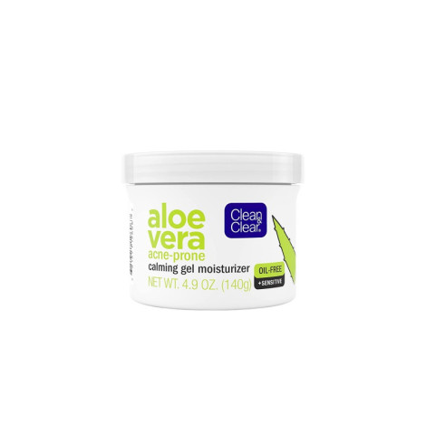 Clean & Clear Aloe Vera Acne Prone Calming Gel Moisturizer 140g (USA)