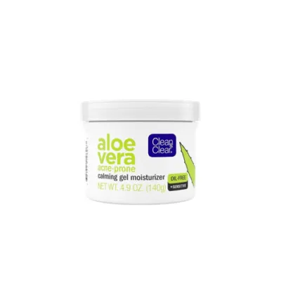 Clean & Clear Aloe Vera Acne Prone Calming Gel Moisturizer 140g (USA)