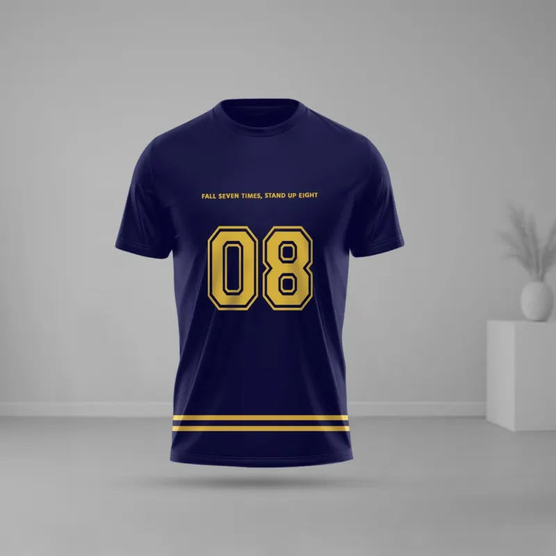 Men's Half Sleeve Sports T-Shirt, 160 GSM PP Jersey, Sizes M to XL
