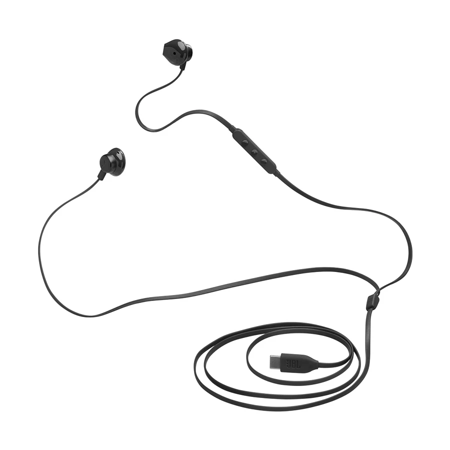 JBL Tune 305C USB Type-C Wired In-Ear Black Earphone
