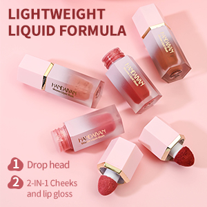 Handaiyan Mousse Liquid Blush 7 ml shade (love cake)