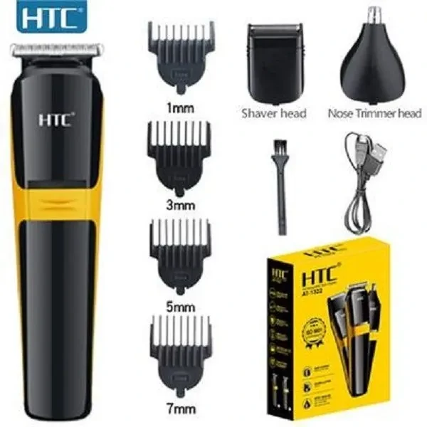 HTC AT-1322 Cordless Nose And Ear Hair Rechargeable Trimmer