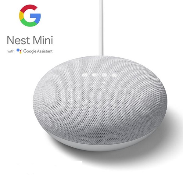 Google Nest Mini (2nd Generation) Smart Speaker with Google Assistant