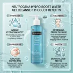Neutrogena Hydro Boost Water Gel Cleanser 200 ml (Greece)