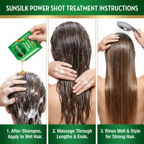 Sunsilk Power Shot Treatment For Strong Lengths 20ml (Thailand)