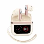 J61 True Wireless Earbuds – Low Latency Gaming TWS with Digital LED Battery Display, Smart Touch Control, Binaural HD Calling & Lanyard Case