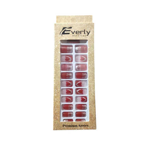 Everly Natural Fake Nails 24pcs - H207 (China)