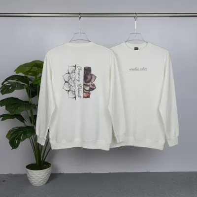 Full Sleeve Sweat Shirt  on both sides Printed
