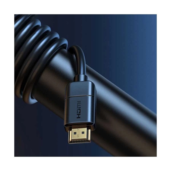 Baseus CAKGQ-A01 HDMI Male to Male, 1 Meter, Black HDMI Cable