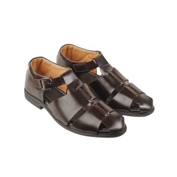 Leather Cycle Shoe 2 – Coffee