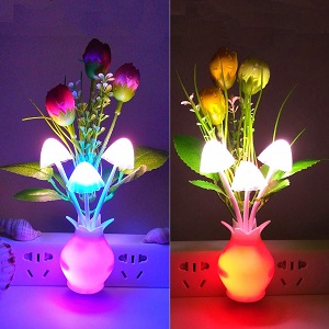LED Dream Mushroom Lamp Multi Color