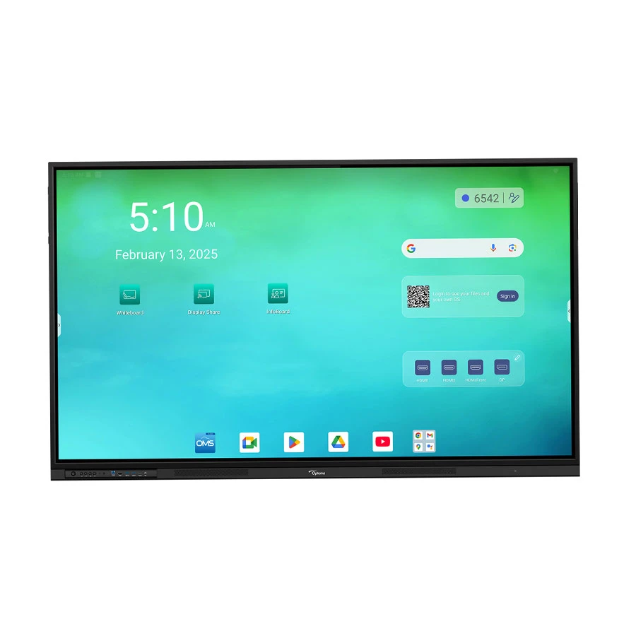 Optoma 3753RK-C2 75 Inch 4K UHD Interactive Flat Panel Display