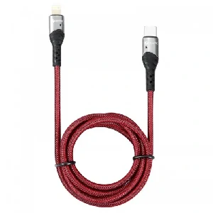 ZOOOK Brazen 20w i USB Type-C to Lightning Fast Charging Cable-Red Color