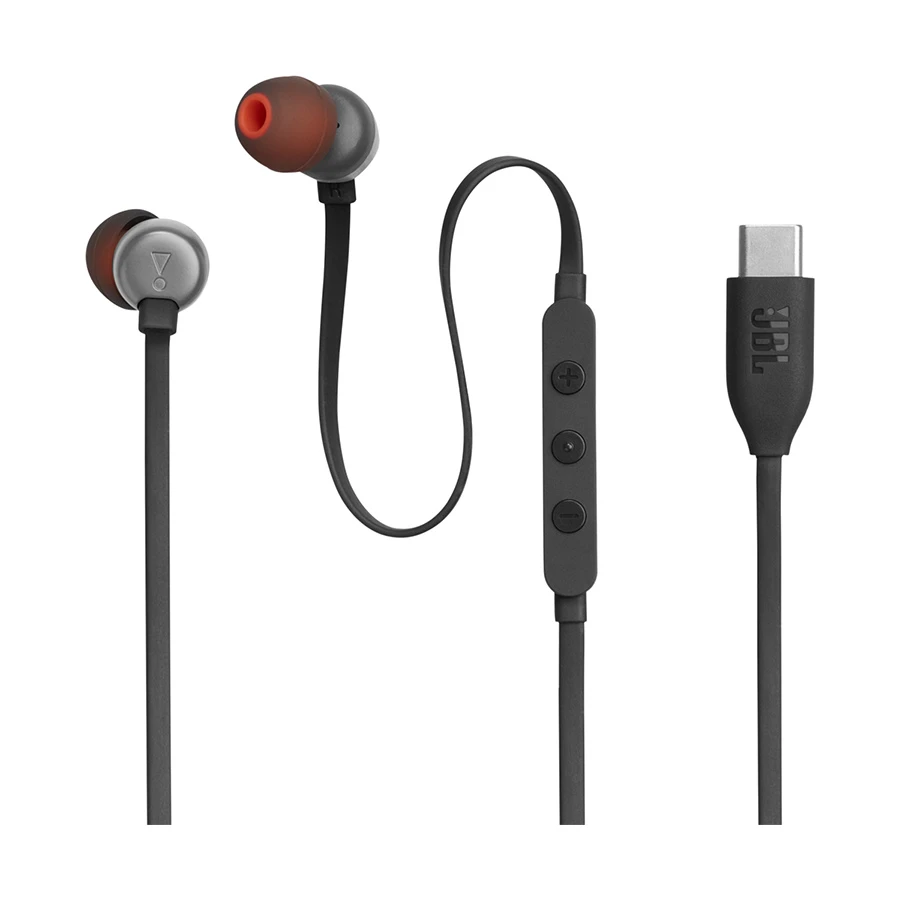 JBL Tune 310C Wired Type-C In-Ear Black Earphone
