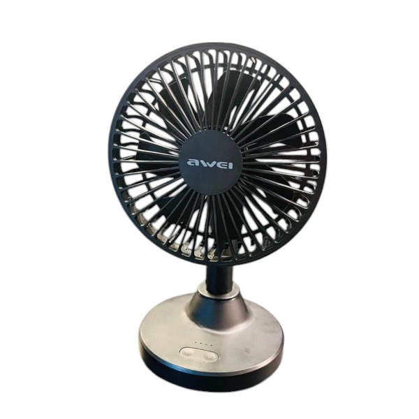 Awei F29 Compact Strong Wind Rechargeable Fan Desktop Silent Fan