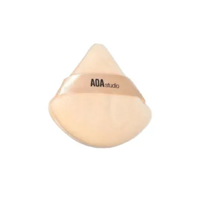 AOA Studio Velvet Puffs Makeup Sponge - Off White (China)