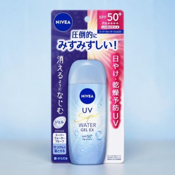 Nivea UV Super Water Gel EX SPF50+ PA++++ 80g (Japan)