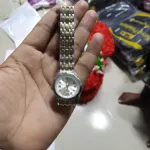 OLEVS Watch for Women Branded Stainless steel Elegant Luminous Ladies Watches 9931 Silver