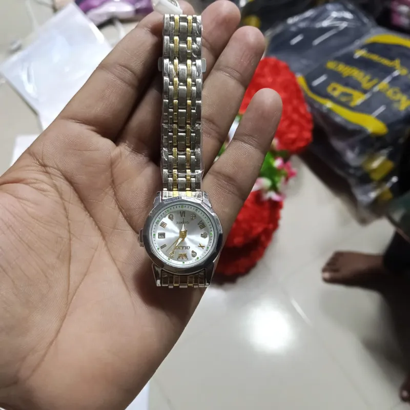 OLEVS Watch for Women Branded Stainless steel Elegant Luminous Ladies Watches 9931 Silver