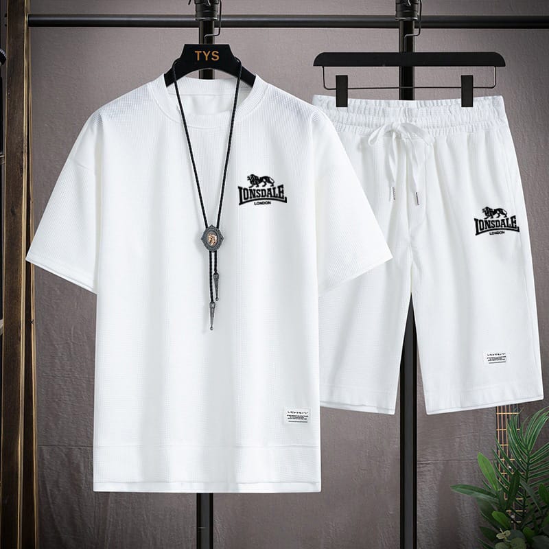 Men's Mesh T-Shirt and Short Pant Set, 170 GSM, 6 Colours
