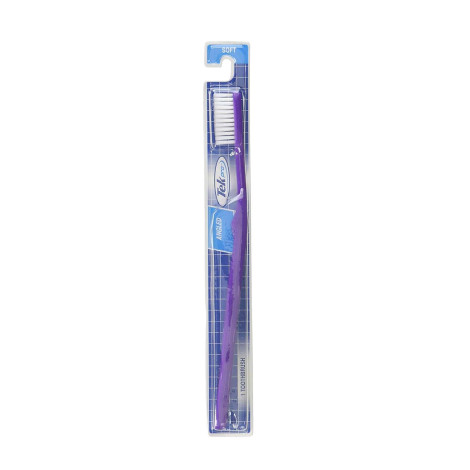 Tek Pro Angled Soft Tooth Brush - Purple (China)
