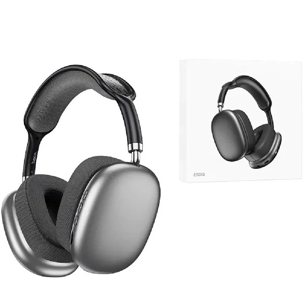 Hoco ESD15 Wireless Bluetooth Headphones – Dark Grey Color
