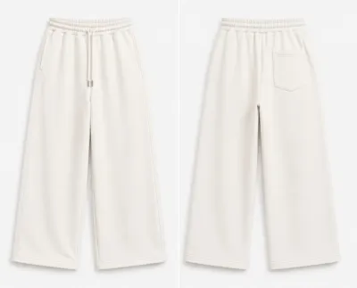 Men's Baggy Fit Cotton Trousers, 4 Colour Choices
